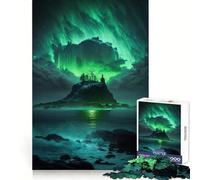 Rompecabezas Isla Aurora de 1000 Piezas para Adolescentes: Desarrollo de Habilidades analíticas, Tiempo Libre y Momentos de relajaciónIdeal para Las Vacaciones (38x26cm)