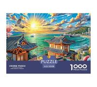 Rompecabezas Isla de Jeju 1000 Piezas Puzzle para Adultos Y Niños - Juego Didáctico,Divertida Actividad para Toda La Familia 52x38cm/1000pcs