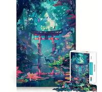 Rompecabezas japonés de Puerta Torii para Adultos, 1000 Piezas, Smart Reason Toy Group Joy Smooth Edge Fine Art Piece 50x75cm