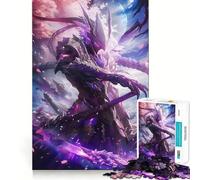 Rompecabezas japonés Reaper Samurai para Adolescentes, 1000 Piezas, lógica Clara, Juguete, Juego Lento, Disfruta, Corte, Sorpresa de cumpleaños (38x52cm)