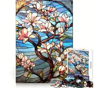 Rompecabezas japonés Sakura Bloom de 1000 Piezas para Adolescentes Fortalece la Memoria Divertido y Relajante Bordes Lisos Lista de Deseos de Papá Noel (50x75cm)