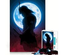 Rompecabezas japonés Samurai de 1000 Piezas para Adolescentes Juguete de razonamiento y Habilidad Divertido y Relajante Corte preciso Regalo Ideal (38x26cm)