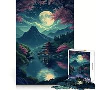 Rompecabezas Jardines Zen de 1000 Piezas para Adolescentes Mejora la Memoria, Calma y Ocio Bordes impecables Regalo Festivo (50x75cm)
