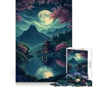 Rompecabezas Jardines Zen de 1000 Piezas para Adolescentes Un desafío Mental Un pasatiempo Relajante Ajuste Ideal (38x26cm)
