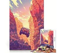 Rompecabezas Jeep Canyon Todoterreno de 1000 Piezas para Adolescentes Juguete Educativo para Toda la Familia Corte de Calidad Regalo Elegante (50x75cm)