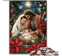 Rompecabezas Jesús Viene para Adultos: 1000 Piezas, un Juego desafiante Cada Pieza es única Diversión Familiar desafiante (50x75cm)