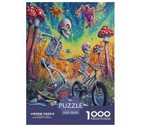 Rompecabezas Juego Diagrama de anatomía del cráneo Puzzle Desafío De Entretenimiento Challenge Puzzle Ciencia Juego Familiar 1000 Piezas Puzzle Adultos Y Niños 70x50cm/1000pcs