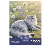 Rompecabezas Juego Gato Selkirk Rex Puzzle Desafío De Entretenimiento Challenge Puzzle Animal Juego Familiar 1000 Piezas Puzzle Adultos Y Niños 70x50cm/1000pcs