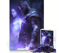 Rompecabezas Juramento del Guerrero ︰ Vínculo Etéreo de 1000 Piezas para Adultos Juego estratégico, Ligero y Divertido (50x75cm)