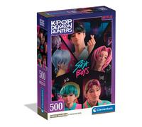 Rompecabezas K-pop Demon Hunters: Saja Boys - 500 piezas - Clementoni