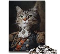 Rompecabezas King Cat para Adultos de 1000 Piezas, Juguete Educativo Toda la Familia (38x52cm)