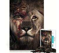 Rompecabezas King de 1000 Piezas para Adolescentes Juguete para ejercitar la Mente Regalo Original para una escapada Tranquila 38x26cm