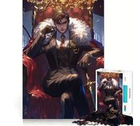 Rompecabezas King de 1000 Piezas para Adolescentes un Juego para desarrollar la Memoria, Relajarse y divertirse con su diseño y Sorpresa 38x52cm