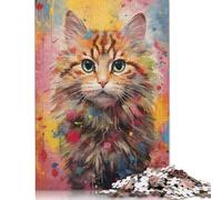 Rompecabezas Kitty n.° 5: Divertido Rompecabezas Premium de cartón para Adultos y Adolescentes, 1000 Piezas (75 x 50 cm)