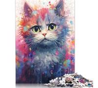 Rompecabezas Kitty n.° 6: desafiante y Estimulante, 100% cartón Reciclado, Ideal para Adultos y niños, 1000 Piezas (26 x 38 cm)