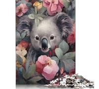 Rompecabezas Koala Haven para Adultos y niños. Regalos Ideales, Juguetes educativos, decoración del hogar para Adultos y niños a Partir de 14 años. 1000 Piezas (75 x 50 cm).