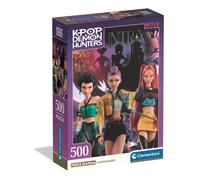 Rompecabezas Kpop Demon Hunters: Huntr/x - 500 piezas - Clementoni