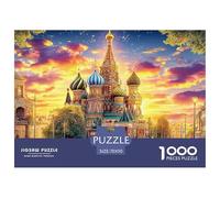 Rompecabezas Kremlin, Rusia 1000 Piezas Puzzle - Juego Didáctico para Adultos Y Niños, 70x50cm/1000pcs