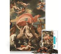 Rompecabezas La Adoración de los Reyes Magos para Adolescentes, 1000 Piezas, para Mejorar la Memoria, para Disfrutar de un Juego más Lento, con Bordes limpios, 38x26cm