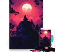 Rompecabezas La Bruja de la Noche para Adultos,1000 Piezas,Juego de ingenio,Troquelado de Alta precisión,desafío entretenido para el Tiempo Libre (50x75cm)