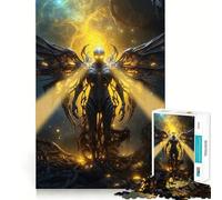 Rompecabezas La Caída del Arcángel para Adultos, 1000 Piezas, estimula la Memoria, diversión Relajante, Corte, Regalo Original 38x26cm