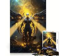 Rompecabezas La Caída del Arcángel para Adultos, 1000 Piezas, estimula la Memoria, diversión Relajante, Corte, Regalo Original 38x26cm