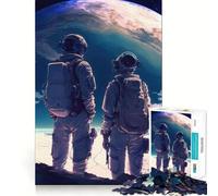 Rompecabezas La Contemplación para Adolescentes, 1000 Piezas, para desarrollar la Memoria, Tiempo Libre, Bordes limpios, un Regalo Encantador 50x75cm