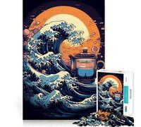 Rompecabezas La Gran Ola para Adolescentes, 1000 Piezas, Juguete cognitivo, pasatiempo Tranquilo, Borde Premium, 50x75cm