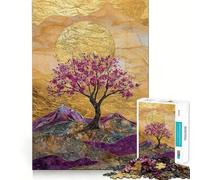 Rompecabezas La Hora Dorada para Adultos, 1000 Piezas, Juguete Inteligente, vínculo Familiar, Corte preciso, Regalo de Temporada 50x75cm