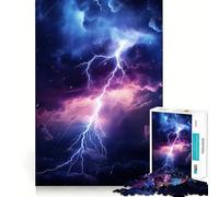 Rompecabezas La Ira del Cosmos de 1000 Piezas para Adultos Ejercicio Mental Corte de precisión Bordes Lisos Actividad Relajante para Grupos en Interiores (38x52cm)