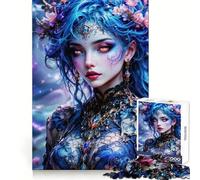 Rompecabezas La NINFA Encantada de Las Aguas Profundas para Adultos, 1000 Piezas, Juguete Intelectual, diversión Tranquila, Corte preciso, Lista de Deseos de Santa Claus (50x75cm)