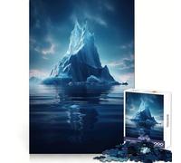 Rompecabezas La Soledad del Iceberg de 1000 Piezas para Adultos Fortalece la Memoria Divertido y Casual Bordes limpios Regalo clásico (50x75cm)