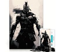 Rompecabezas La Sombra de Esparta de 1000 Piezas para Adultos Juguete Que desafía la Mente Momento de Paz Arte de Corte nítido Coleccionable 38x26cm