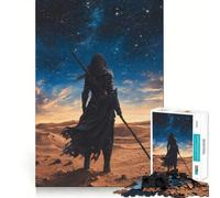 Rompecabezas La Sombra de la Duna, 1000 Piezas para Adultos, para estimular la Memoria, para Momentos de Relax, para armar una Obra de Arte 38x26cm