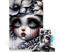 Rompecabezas Lágrimas de Porcelana para Adolescentes, 1000 Piezas, para Mejorar la Memoria, el Ocio en casa, Bordes precisos, 38x26cm