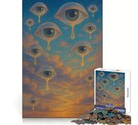 Rompecabezas Lágrimas del Cielo para Adolescentes, 1000 Piezas, para Mejorar la Memoria, Tiempo Libre, Bordes limpios, Regalo Encantador 50x75cm
