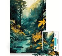 Rompecabezas Las Profundidades de una Selva Tropical para Adolescentes, 1000 Piezas, para estimular la Memoria, Actividad en casa, patrón de Montaje, 50x75cm