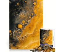 Rompecabezas Llanuras Volcánicas de Venus para Adultos, 1000 Piezas, práctica de lógica, Escape Tranquilo, Bordes limpios, Navidad (50x75cm)