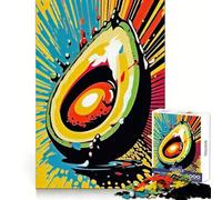 Rompecabezas Locura de Aguacate para Adolescentes, 1000 Piezas, para ejercitar la Memoria, Entretenimiento y diversión, Bordes impecables, Regalo de Invierno (50x75cm)