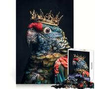 Rompecabezas Loro Pequeño Rey para Adultos, 1000 Piezas, Juguete de lógica, diversión Relajante, Bordes Suaves, (38x52cm)