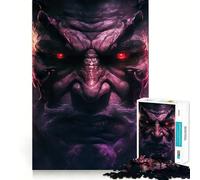 Rompecabezas Los Ojos Inquietantes del Infierno de 1000 Piezas para Adultos Juguete de razonamiento y Habilidad Relajación y Calma Corte preciso Regalo conmovedor 50x75cm