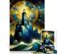 Rompecabezas Luminosos Guardianes del Mar para Adolescentes, 1000 Piezas Refuerza la Memoria Pasatiempo Tranquilo Borde de Calidad Regalo Festivo (38x52cm)