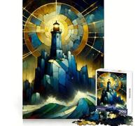Rompecabezas Luminosos Guardianes del Mar para Adolescentes, 1000 Piezas, Wise Think Toy, diversión y Entretenimiento, decoración de Pared con Corte nítido (50x75cm)
