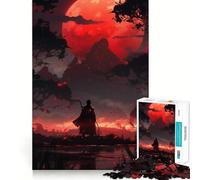 Rompecabezas Luna de Sangre para Adolescentes, 1000 Piezas, Mejora la Memoria, Diversión Tranquila, Bordes Precisos, Regalo Artístico 38x26cm