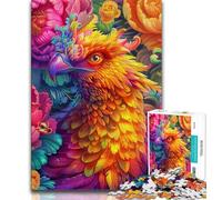 Rompecabezas Magic Phoenix de 1000 Piezas para Adolescentes, Juguetes educativos, Juegos Familiares, cumpleaños, 50x75cm