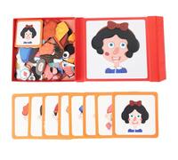 Rompecabezas magnéticas, Rompecabezas magnéticos,Pegatizas sensoriales sensoriales de Viaje magnético de Madera | Juego de Aprendizaje Educativo Juego de Rompecabezas para niños, niñas