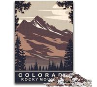 Rompecabezas Mañanas en Colorado para Adultos y Adolescentes, un desafío difícil y antiestrés para la decoración del hogar (14+ 1000 Piezas, 50x75cm)