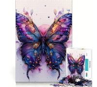 Rompecabezas Mariposa Espacial de 1000 Piezas para Adolescentes Juguete para desarrollar la lógica Divertido y Relajante Corte preciso Regalo artístico (38x26cm)