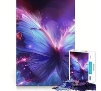 Rompecabezas Mariposa Espacial para Adultos, 1000 Piezas, Grupo de Habilidad Mental, Joy Quality Edge Art Collection Piece (50x75cm)