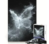 Rompecabezas Mariposa Fantasma Blanca para Adolescentes, 1000 Piezas, Agudeza Mental, Calma, Ocio, Ajuste Preciso, (38x52cm)
